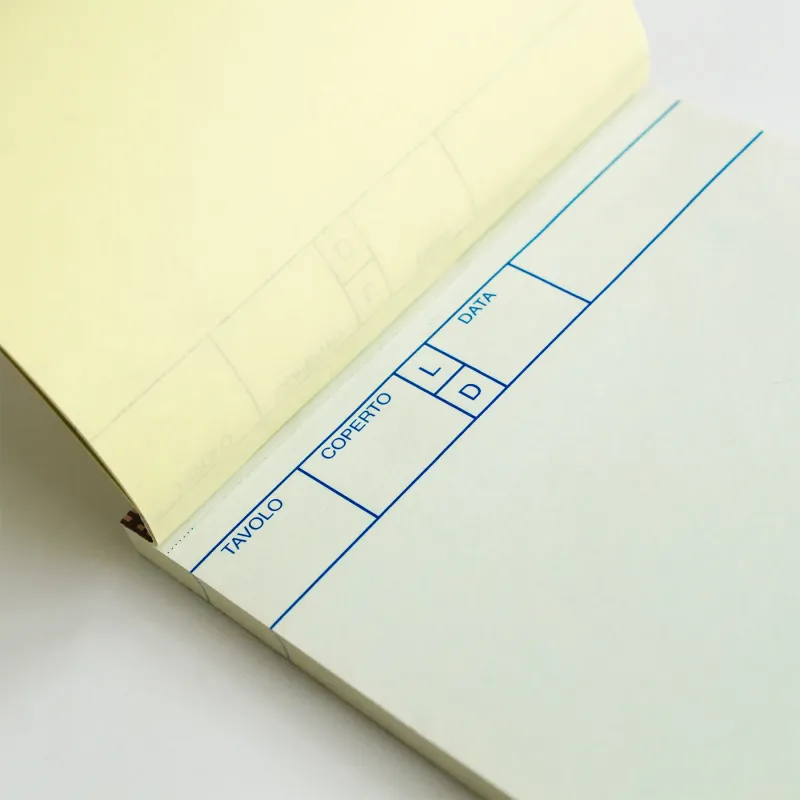 Blocchi comande duplice copia - 50x2 (Conf. 10 pezzi)