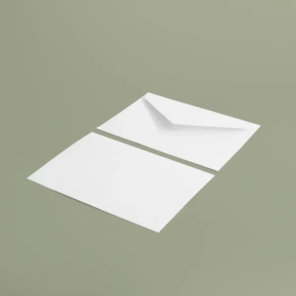 Buste 18x12 cm - bianco