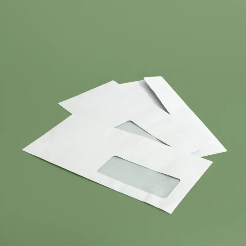 Buste commerciali con finestra 23x11 cm - bianco