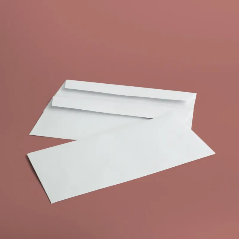 Buste commerciali 23x11 cm - bianco