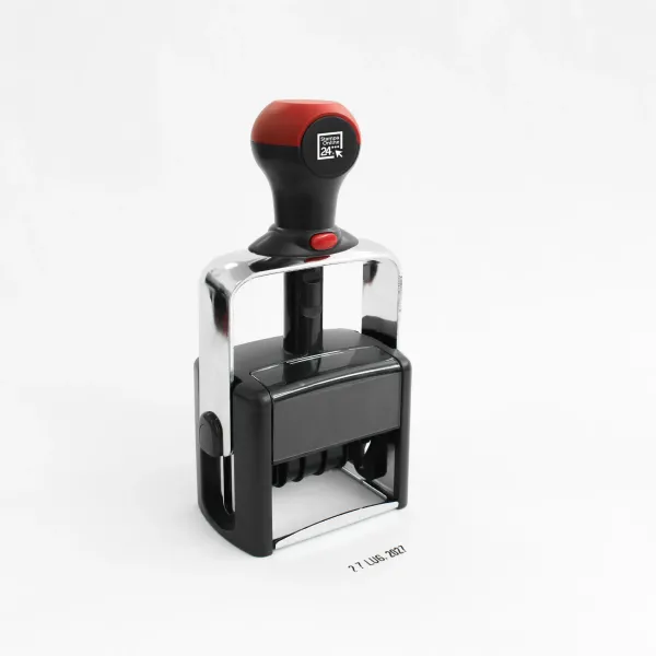 Timbro datario 50x30 mm - metallo 2