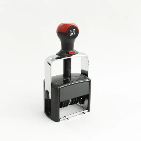 Timbro datario farmacia 56x33 mm - metallo