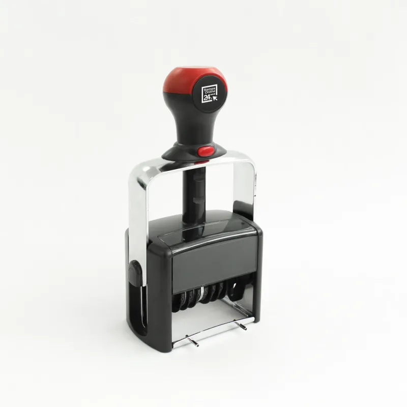 Timbro datario farmacia 56x33 mm - metallo