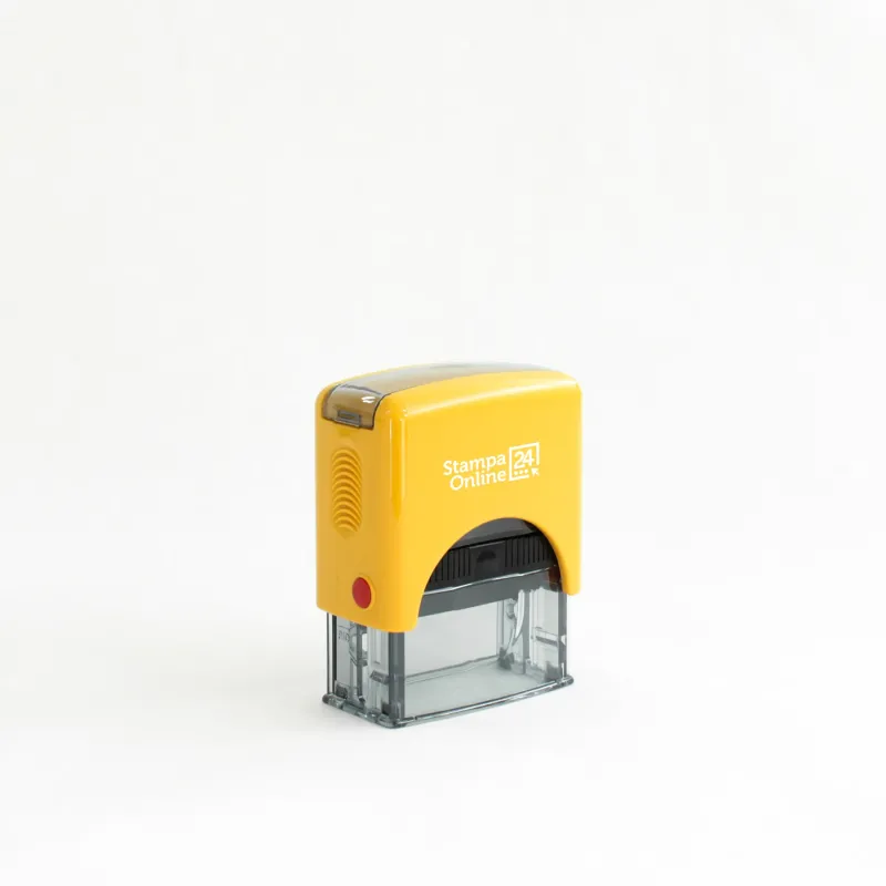Timbro rettangolare 38x14  mm