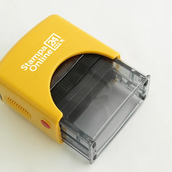 Timbro rettangolare 38x14  mm 2