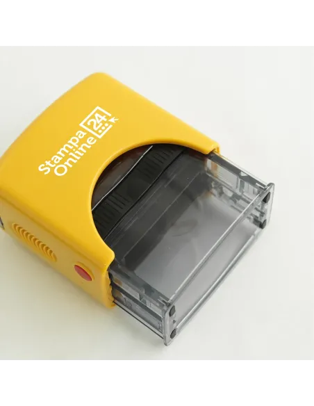 Timbro rettangolare 38x14  mm
