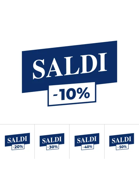 Vetrofanie saldi - sconti