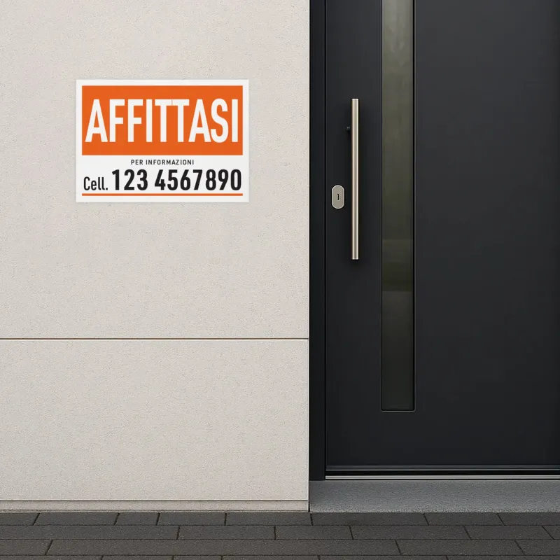 Cartelli vendesi - affittasi