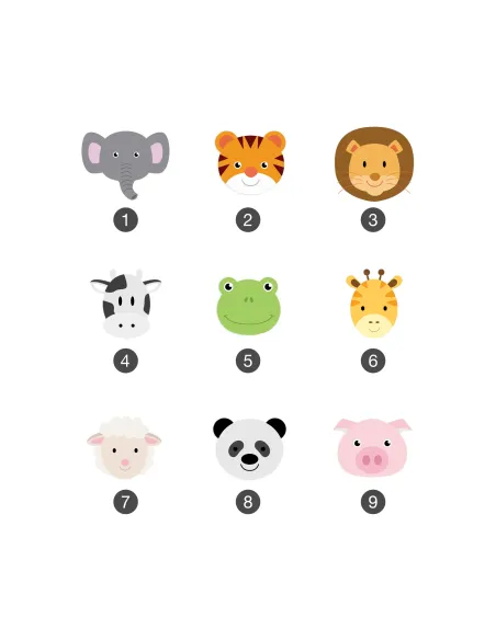 Set 101 pz etichette scuola