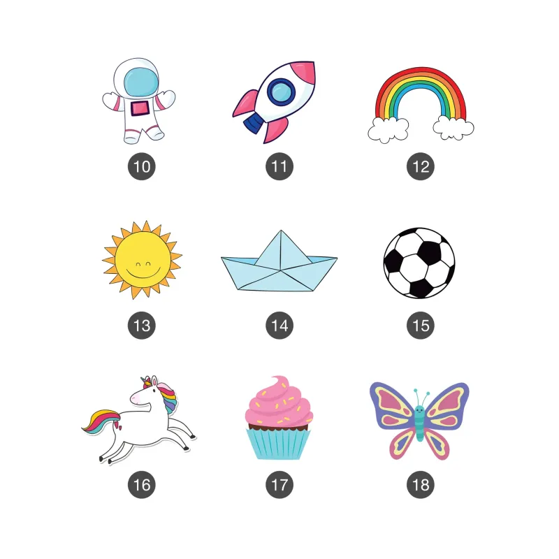 Etichette scuola - Set 101 pz.