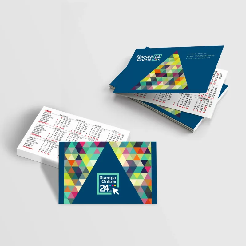 Calendarietti tascabili