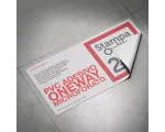 PVC  oneway - microforato adesivo