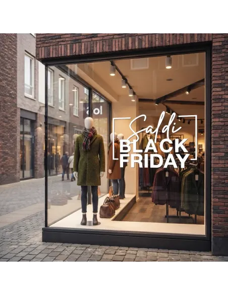 Vetrofanie Black Friday