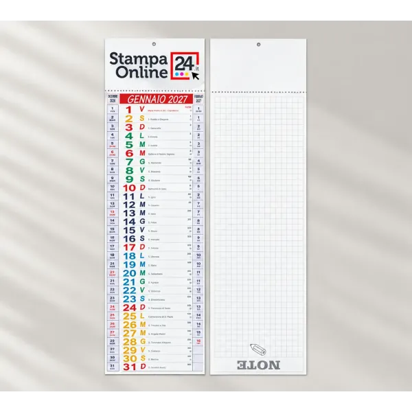 Calendari olandesi silhouette