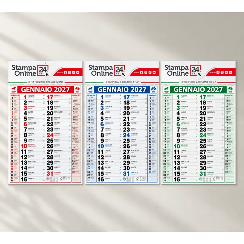 Calendari olandesi classici