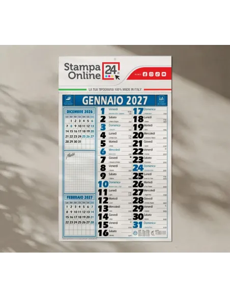 Calendari olandesi note