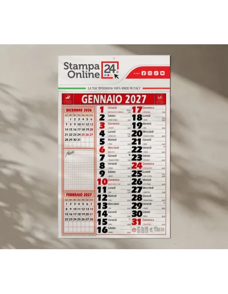 Calendari olandesi note