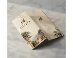 Menu con piega a finestra personalizzato per ristorante e cucina mediterranea - StampaOnline24