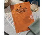 Menu senza piega foglio singolo personalizzato per ristorante e carta dei vini - StampaOnline24